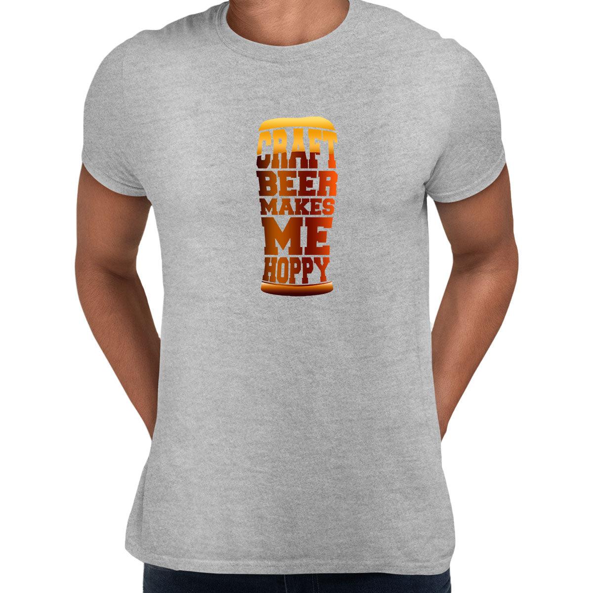 Craft Beer Pub Crew Neck Funny Adult Novelty Gift Typography Unisex T-shirt - Kuzi Tees