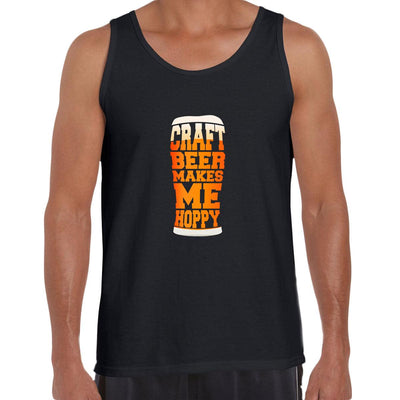 Craft Beer Pub Crew Neck Funny Adult Novelty Gift Typography Unisex Tank Top - Kuzi Tees