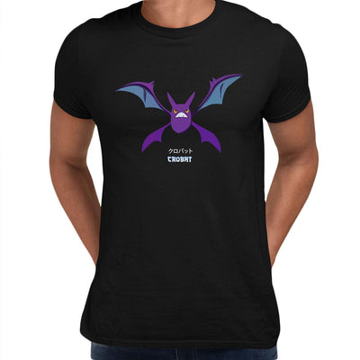 Crobat Pokemon Golbat Creatures Japanese Culture Typography Unisex T-Shirt - Kuzi Tees