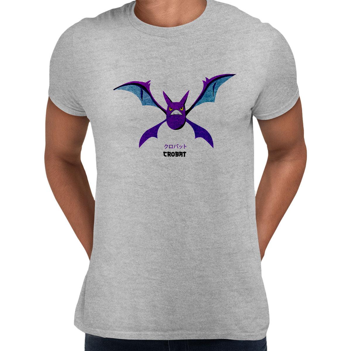 Crobat Pokemon Golbat Creatures Japanese Culture Typography Unisex T-Shirt - Kuzi Tees