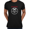 Crucifixion Dark Occult Hard Rock Unisex T-Shirt SKULL - Kuzi Tees