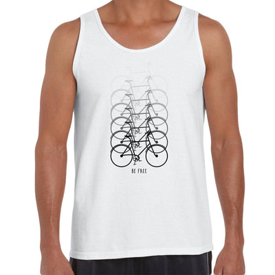 Cycling Evolution Gradient Funny Cyclist Bike Bicycle Racer Road Unisex Tank Top - Kuzi Tees