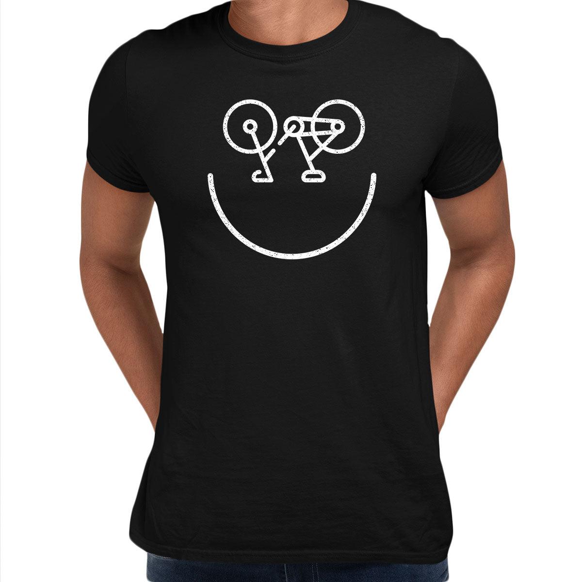 Happy Cycling Logo Novelty Fitness Sport Gym Tee Unisex T-Shirt - Kuzi Tees