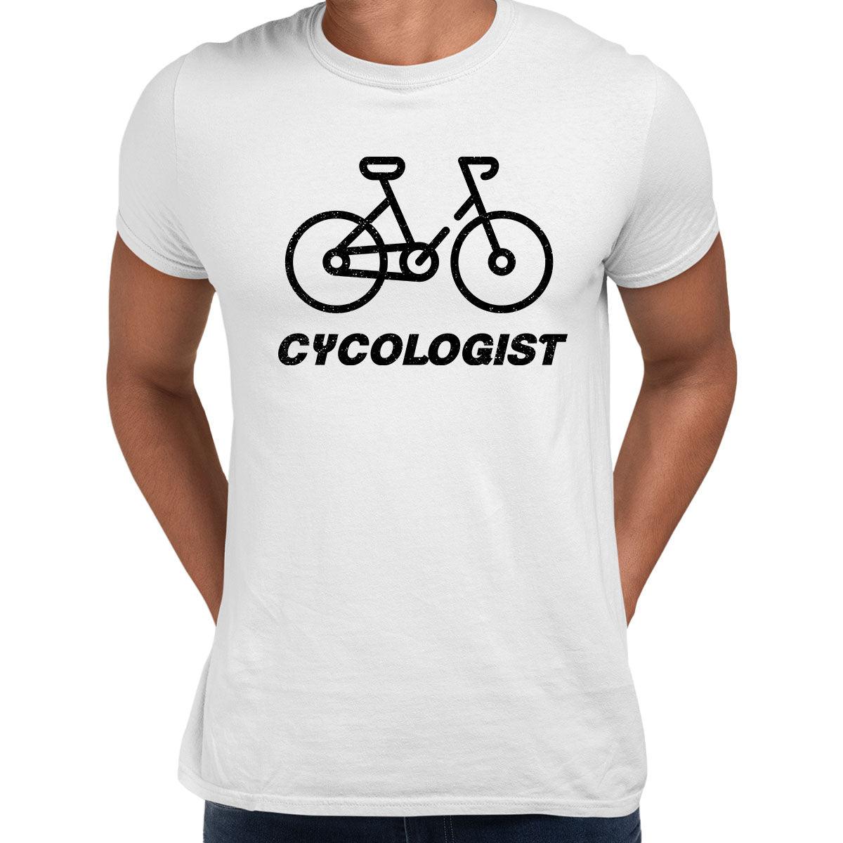 Cycologist Cycle T-shirt Funny Gift Bike BMW Mountain Top Adult Tee Unisex T-Shirt - Kuzi Tees