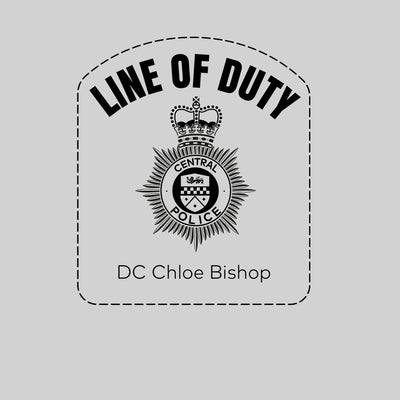 Line of duty - DC Chloe Bishop Mens Printed BBC TV Series 6 T-Shirt Inspired By Police Logo Unisex T-Shirt - Kuzi Tees