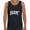 DOOM 3 Retro 3D Shooting Game Master Slayer Unisex Tank Top - Kuzi Tees