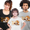 Demon Slayer T-shirt Kyojuro Rengoku Anime Kimetsu No Yaiba Anime Manga - Kuzi Tees
