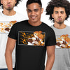 Demon Slayer T-shirt Kyojuro Rengoku Anime Kimetsu No Yaiba Anime Manga - Kuzi Tees
