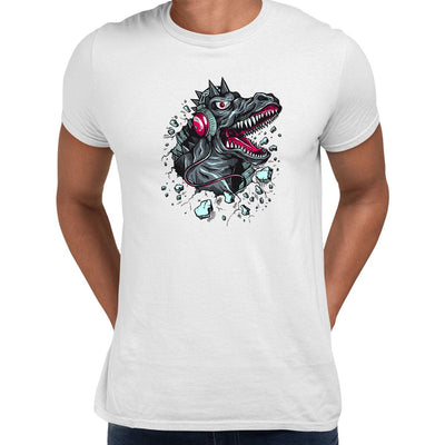 Dinosaur Jurassic T-Shirt Gift Birthday T-Rex Ripped Dino Funny Top Adult T-shirt - Kuzi Tees