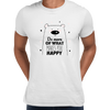 Unisex Funny Animal Quote Shirt Do More of What Makes you Happy Dog T-shirt - Kuzi Tees