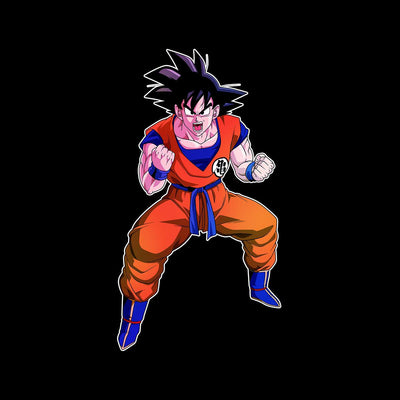 Dragon Ball Z Anime T-Shirt Goku Saiyan Power Level Bioworld T-shirt for Kids - Kuzi Tees