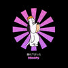 Droopy Retro Japanese Typography Unisex T-Shirt - Kuzi Tees