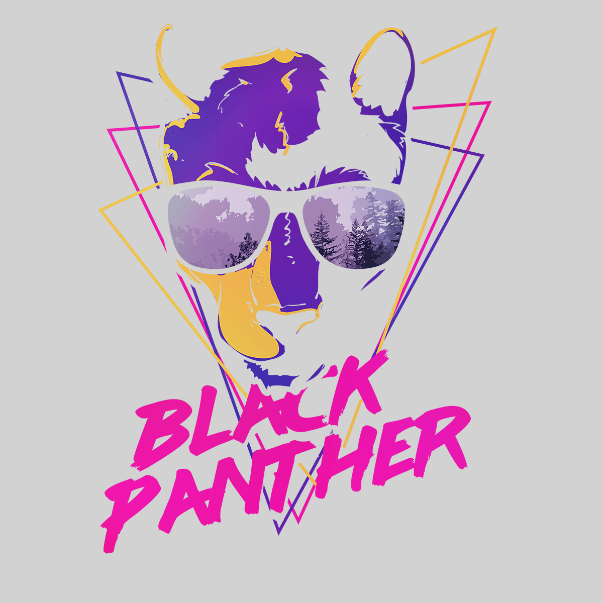Black Panther Unisex Men Shirt Unisex Crew Neck T Shirt - Kuzi Tees