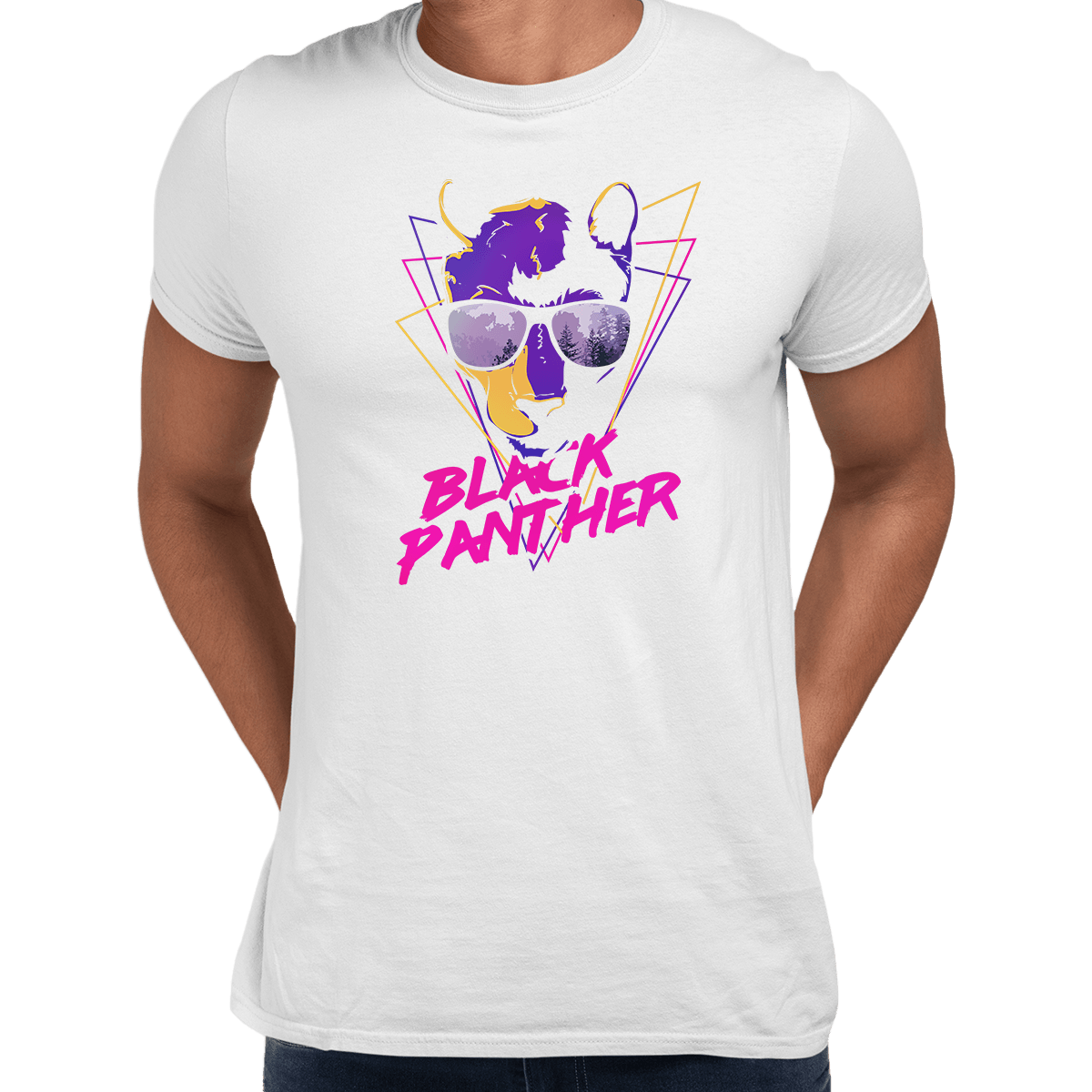 Black Panther Unisex Men Shirt Unisex Crew Neck T Shirt - Kuzi Tees