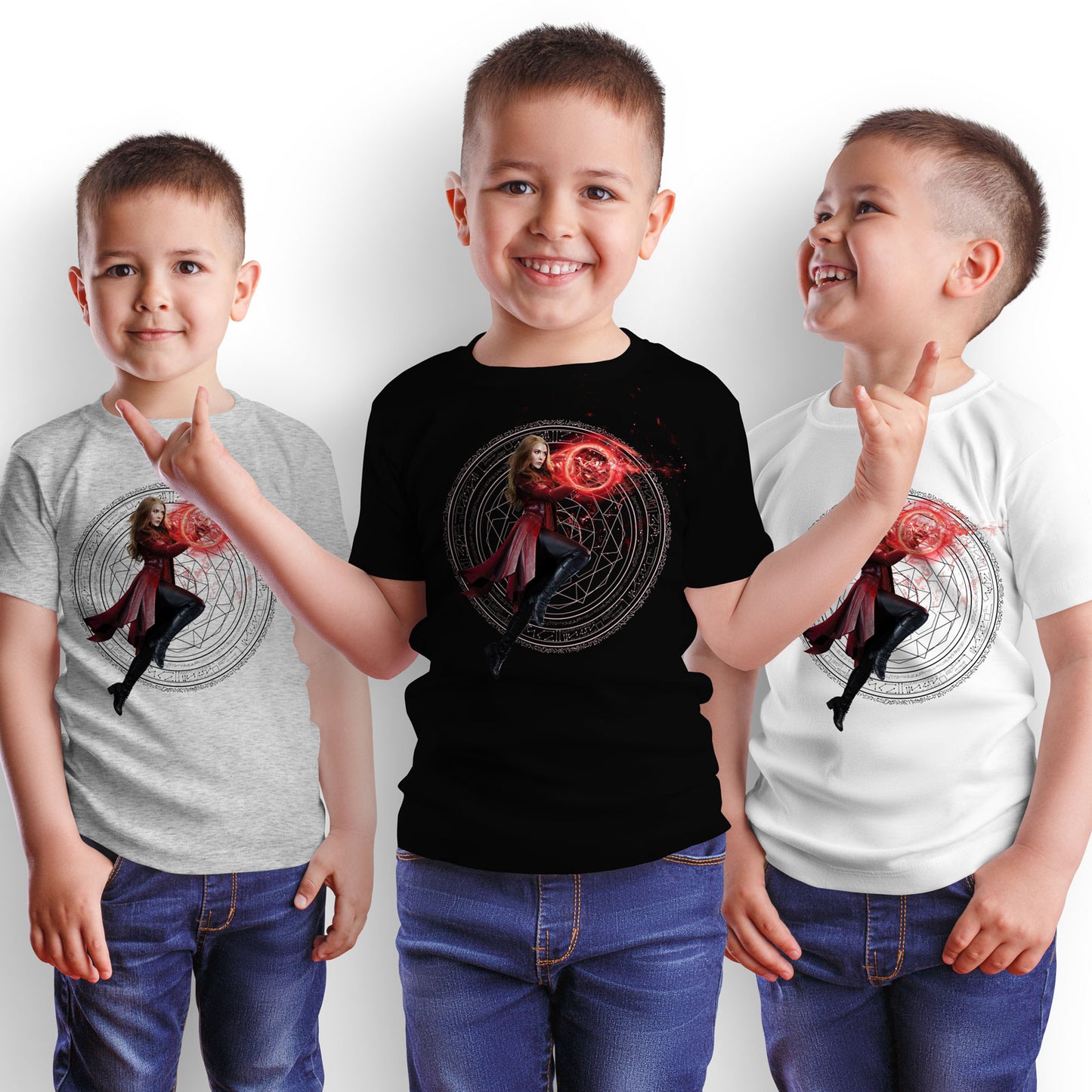 Scarlet Witch The Multiverse Of Madness Doctor Strange Kids T-Shirt - Kuzi Tees