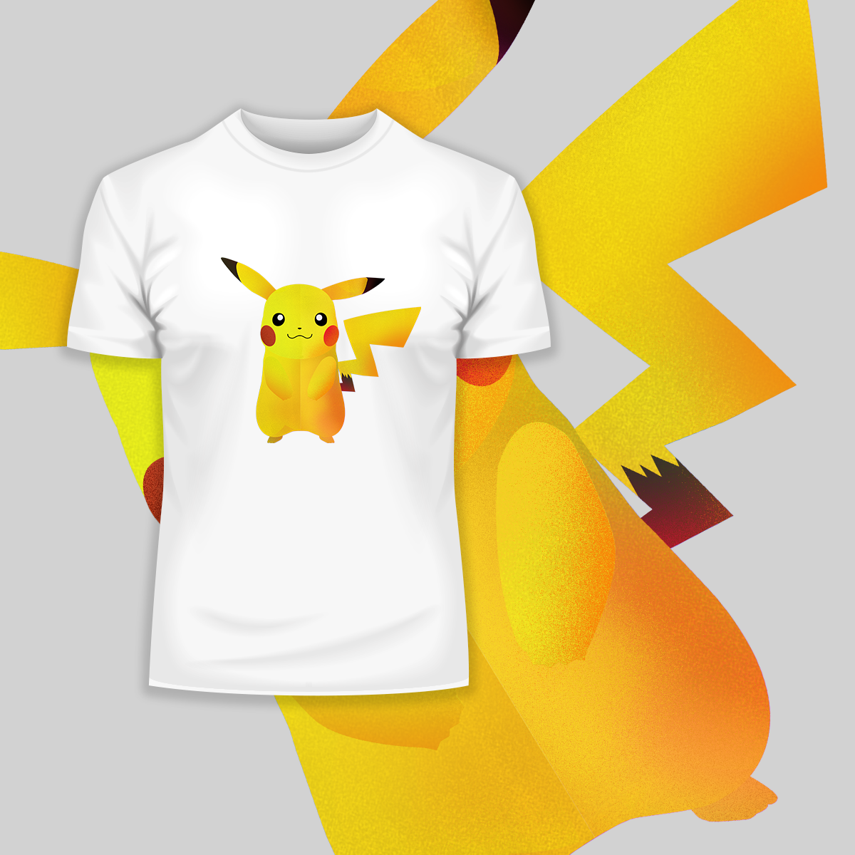 Pikachu Electric-Type  Pokemon Go Raichu Creatures Japanese Culture Unisex Tee - Kuzi Tees