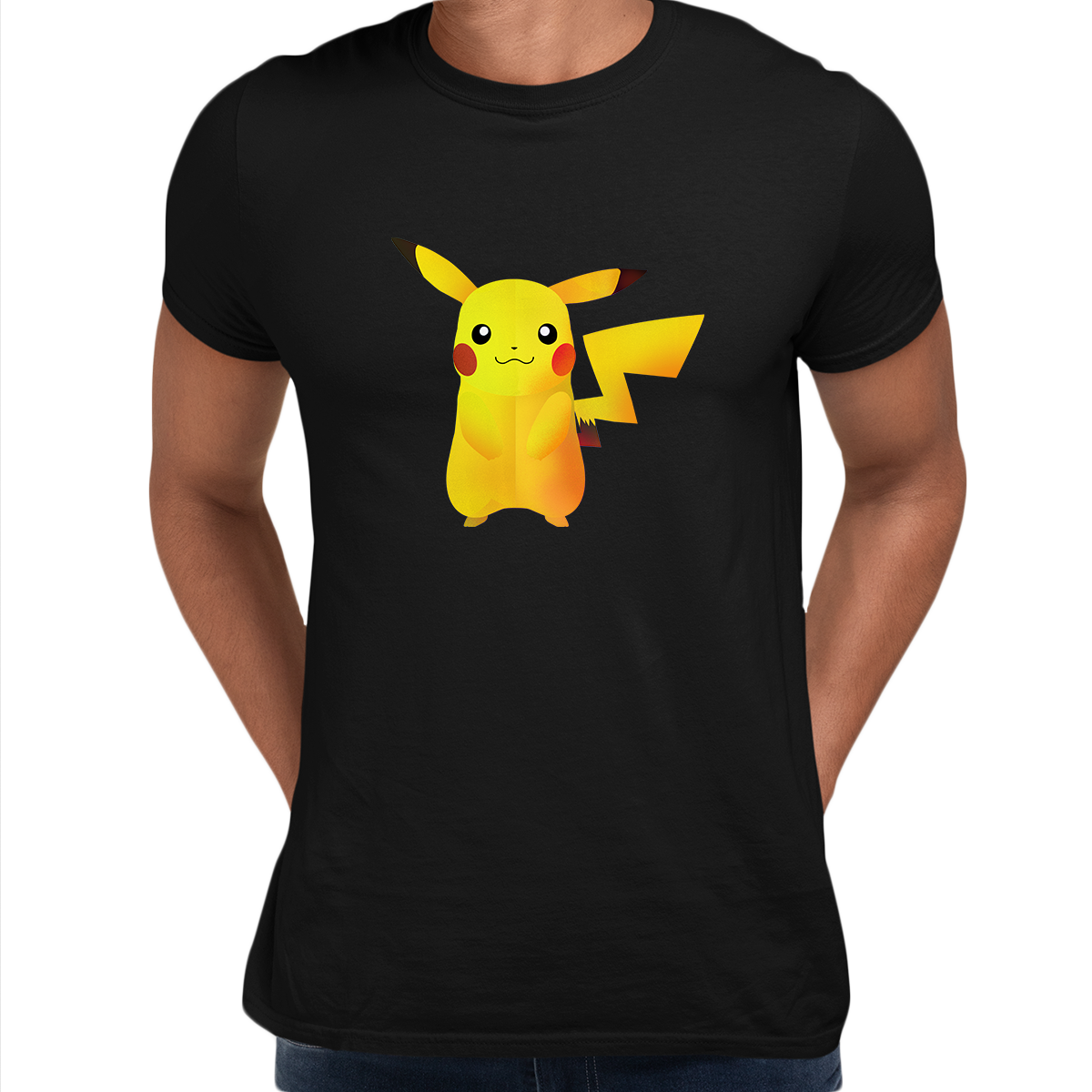Pikachu Electric-Type  Pokemon Go Raichu Creatures Japanese Culture Unisex Tee - Kuzi Tees