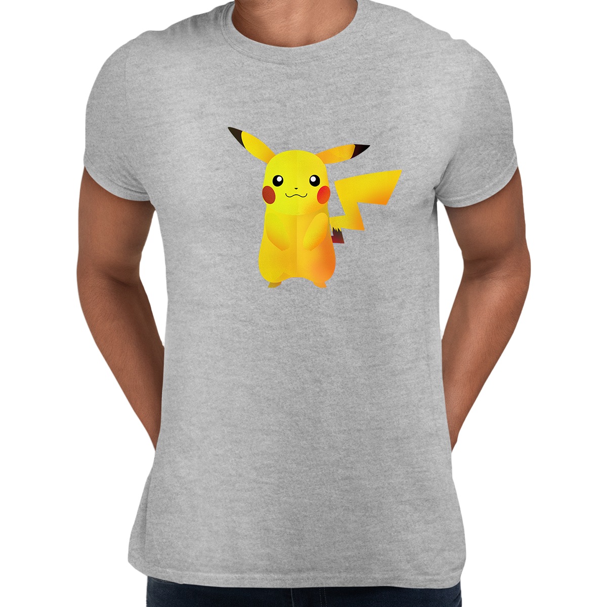 Pikachu Electric-Type  Pokemon Go Raichu Creatures Japanese Culture Unisex Tee - Kuzi Tees