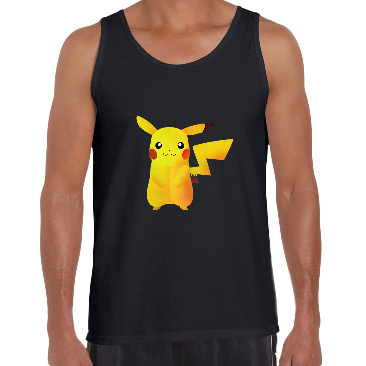 Pikachu Tank Top Electric-Type Pokemon Go Japanese Culture - Kuzi Tees