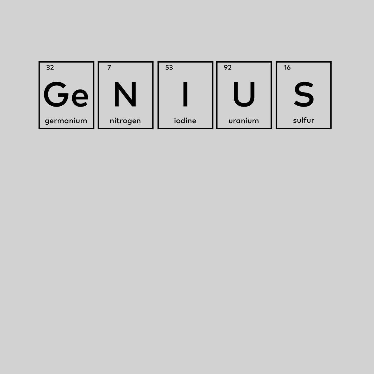 Genius Mens Funny T-Shirt Novelty Joke T-Shirt Rude Gift Him Dad Birthday Slogan Unisex T-Shirt - Kuzi Tees