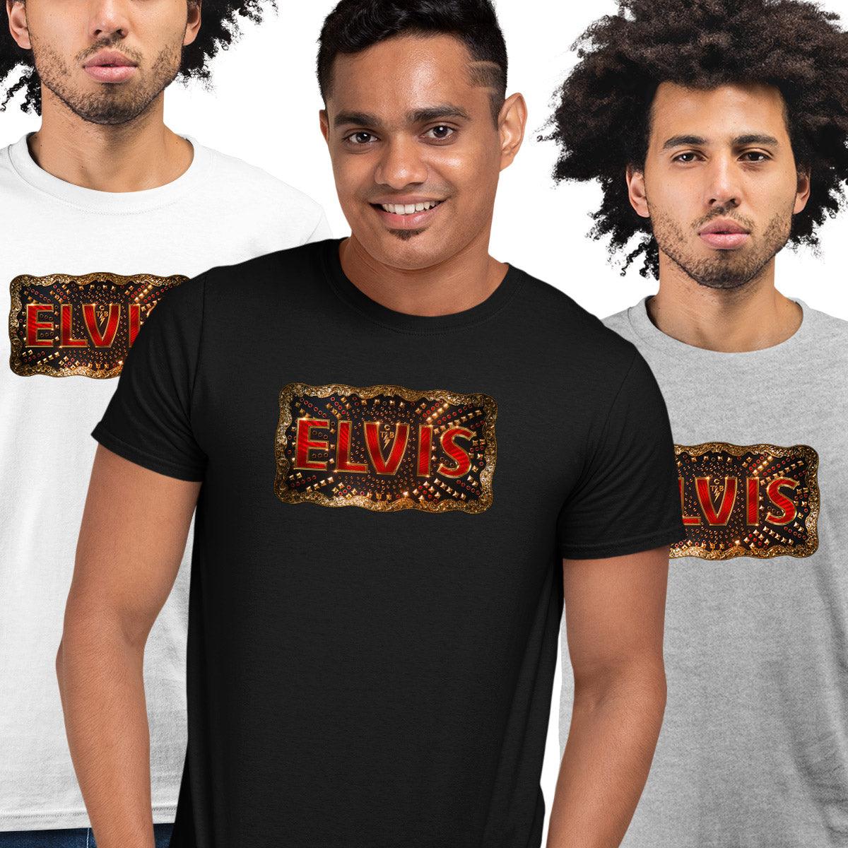 Elvis Movie Tshirt Austin Butler King of rock & Roll Adult tees - Kuzi Tees