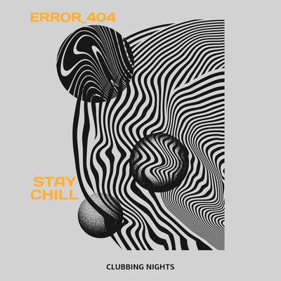 Error-404-Stay Chill Clubbing Nights Abstract Surreal Elements Crew Neck T-shirt - Kuzi Tees