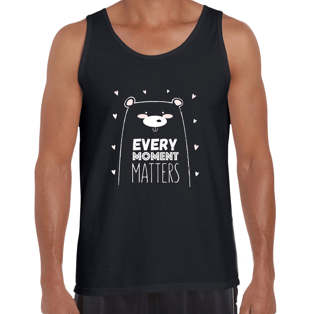 Every Moment Matters Animal Quote Funny Unisex Tank Top - Kuzi Tees