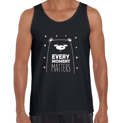 Every Moment Matters Animal Quote Funny Unisex Tank Top - Kuzi Tees