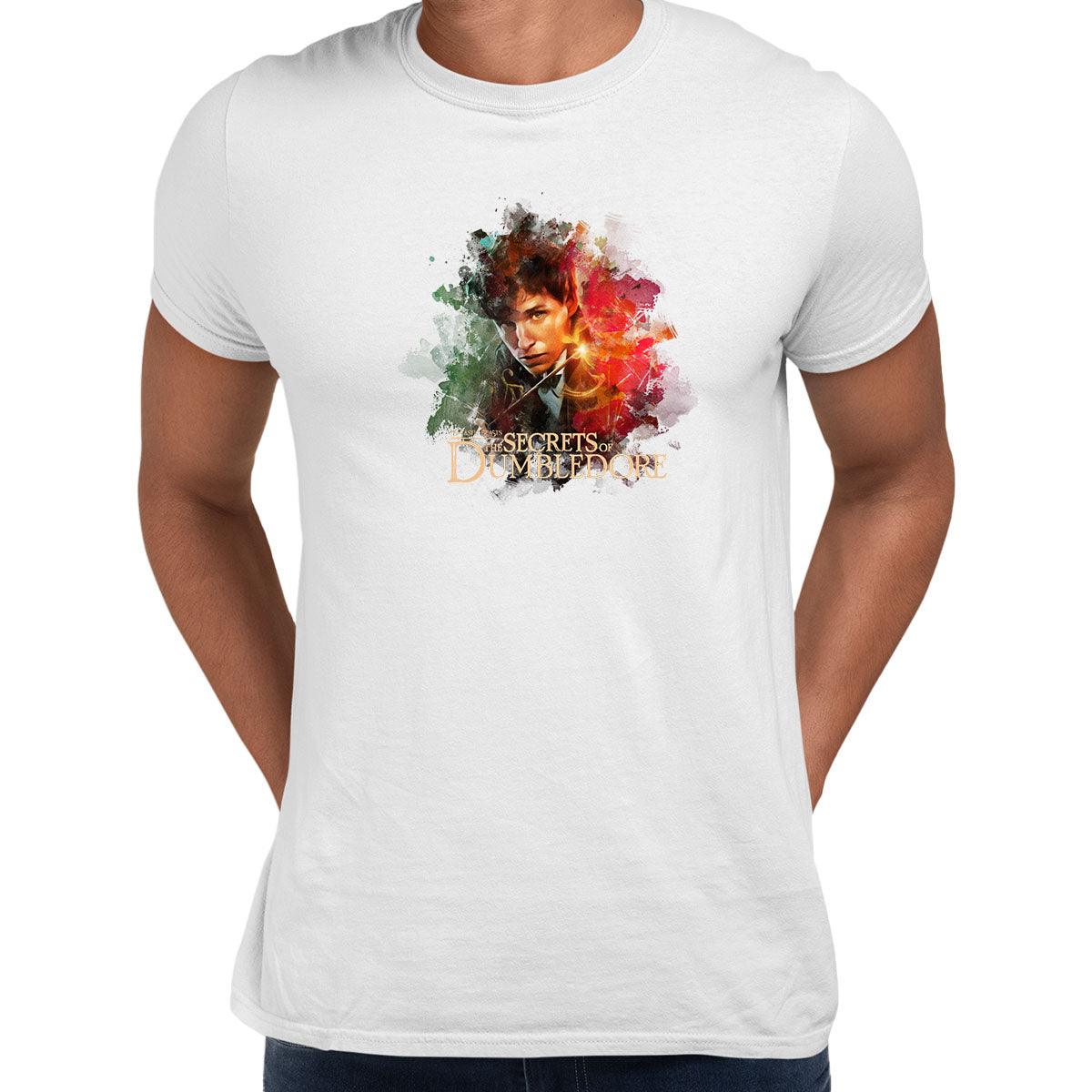 Eddie Redmayne portrait Fantastic Beasts Movie t-shirt The Secrets of Dumbledore Unisex Tee - Kuzi Tees