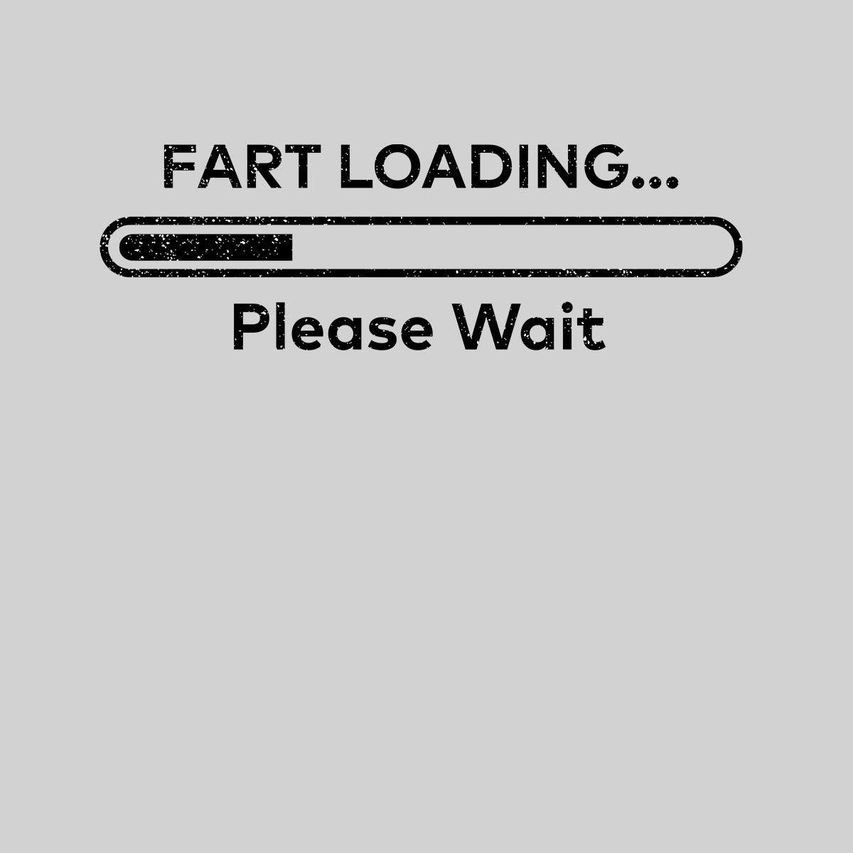 Fart Loading Mens Funny T-Shirt Novelty Joke T-Shirt Rude Gift Him Dad Birthday Slogan Unisex T-Shirt - Kuzi Tees
