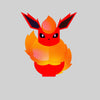 Flareon Pokemon Go T-shirt for Kids Boys Girls Brand New - Kuzi Tees