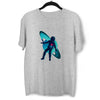 Floating astronaut through the Space Zero Gravity T-Shirt - Kuzi Tees