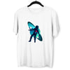 Floating astronaut through the Space Zero Gravity T-Shirt - Kuzi Tees