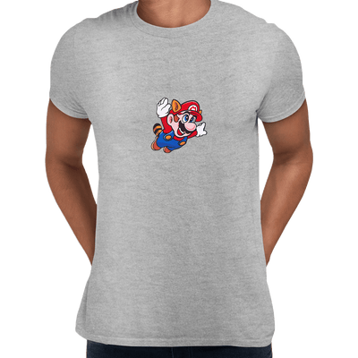 Flying Mario Bross Nintendo Mens Retro Unisex T-Shirts OLD SKOOL Game Fast Delivery - Kuzi Tees
