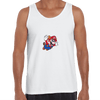 Flying Mario Bross Nintendo Retro OLD SKOOL Game Fast Delivery Unisex Tank Top - Kuzi Tees