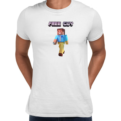 Minecraft Free Guy Funny Movie Tee Typography Unisex T-Shirt - Kuzi Tees