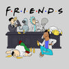 Funny Friends t-shirt Rick and Morty BoJack Simpsons - Kuzi Tees