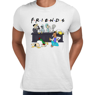 Funny Friends t-shirt Rick and Morty BoJack Simpsons - Kuzi Tees