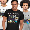 Funny Friends t-shirt Rick and Morty BoJack Simpsons - Kuzi Tees