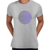 Futuristic Circular Wave Gradient Sphere Liquid 3D Defect Unisex Male T-shirt - Kuzi Tees