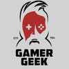 Mens Gaming T-Shirt Old School Gamer Retro Video Game Gamer Geek Unisex T-Shirt - Kuzi Tees