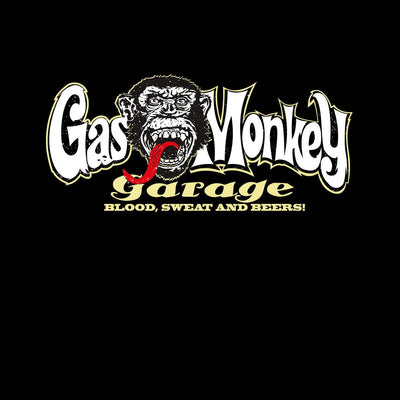 Gas Monkey Garage Black XL Unisex T-Shirt - Discounted - Kuzi Tees