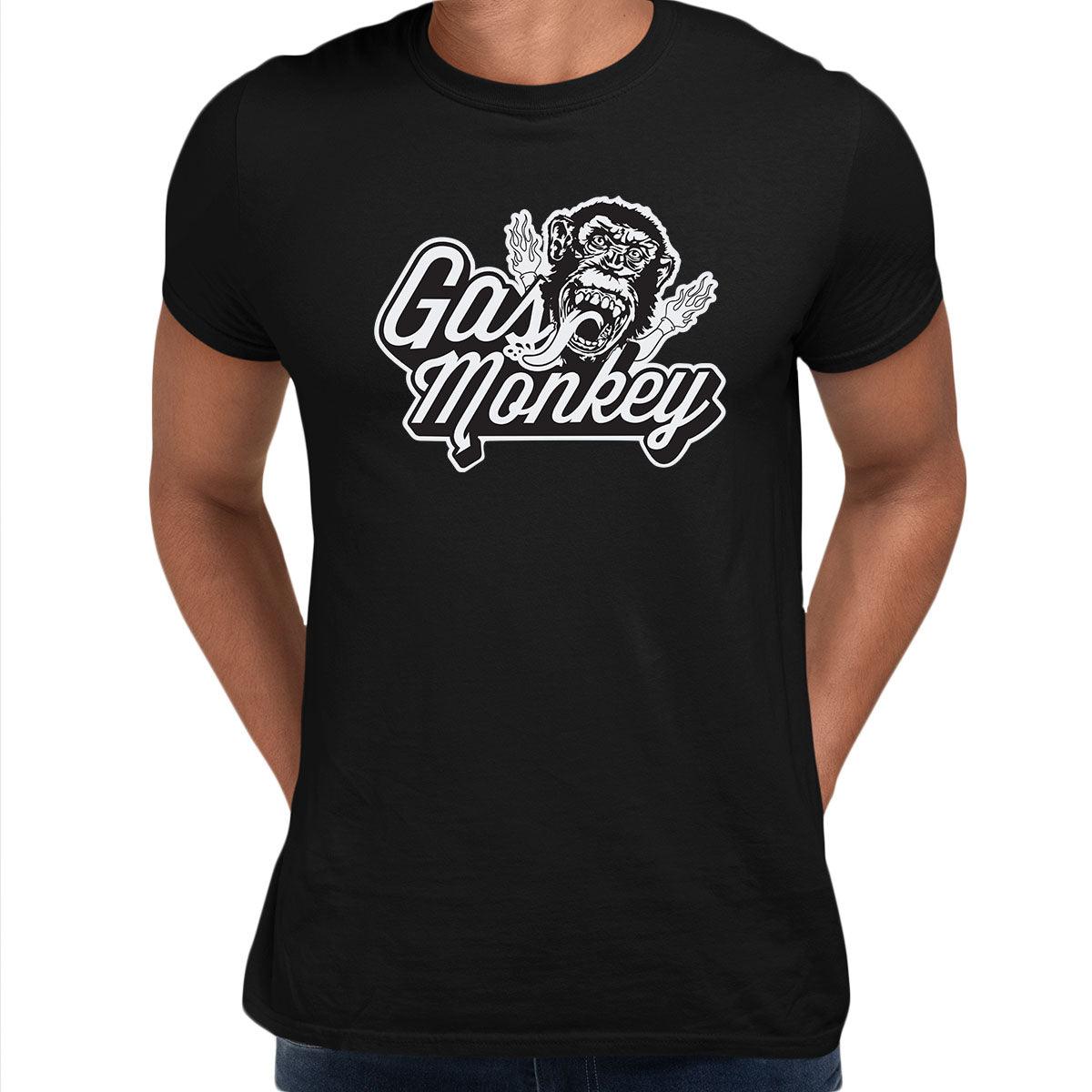Gas Monkey Garage Spark Plugs Blood Sweat Beers Licensed Typography Unisex T-Shirt - Kuzi Tees