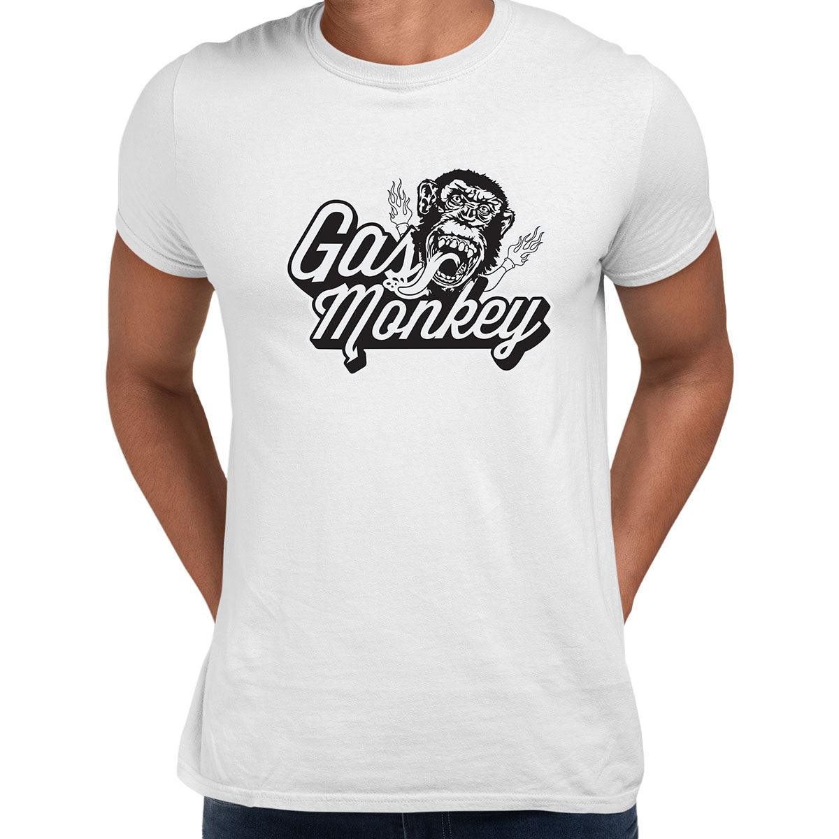 Gas Monkey Garage Spark Plugs Blood Sweat Beers Licensed Typography Unisex T-Shirt - Kuzi Tees