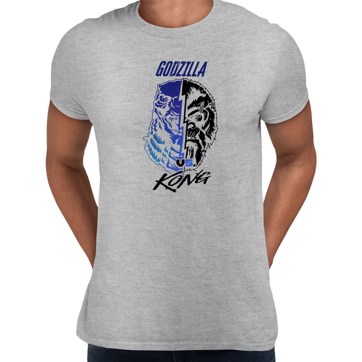Godzilla vs Kong Unisex Adults T-Shirt Printed Manga Japan Birthday Gift - Kuzi Tees