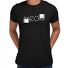Graphic Cat Funny Presents Gifts For Ladies Tee Top Cool Unisex T-shirt - Kuzi Tees