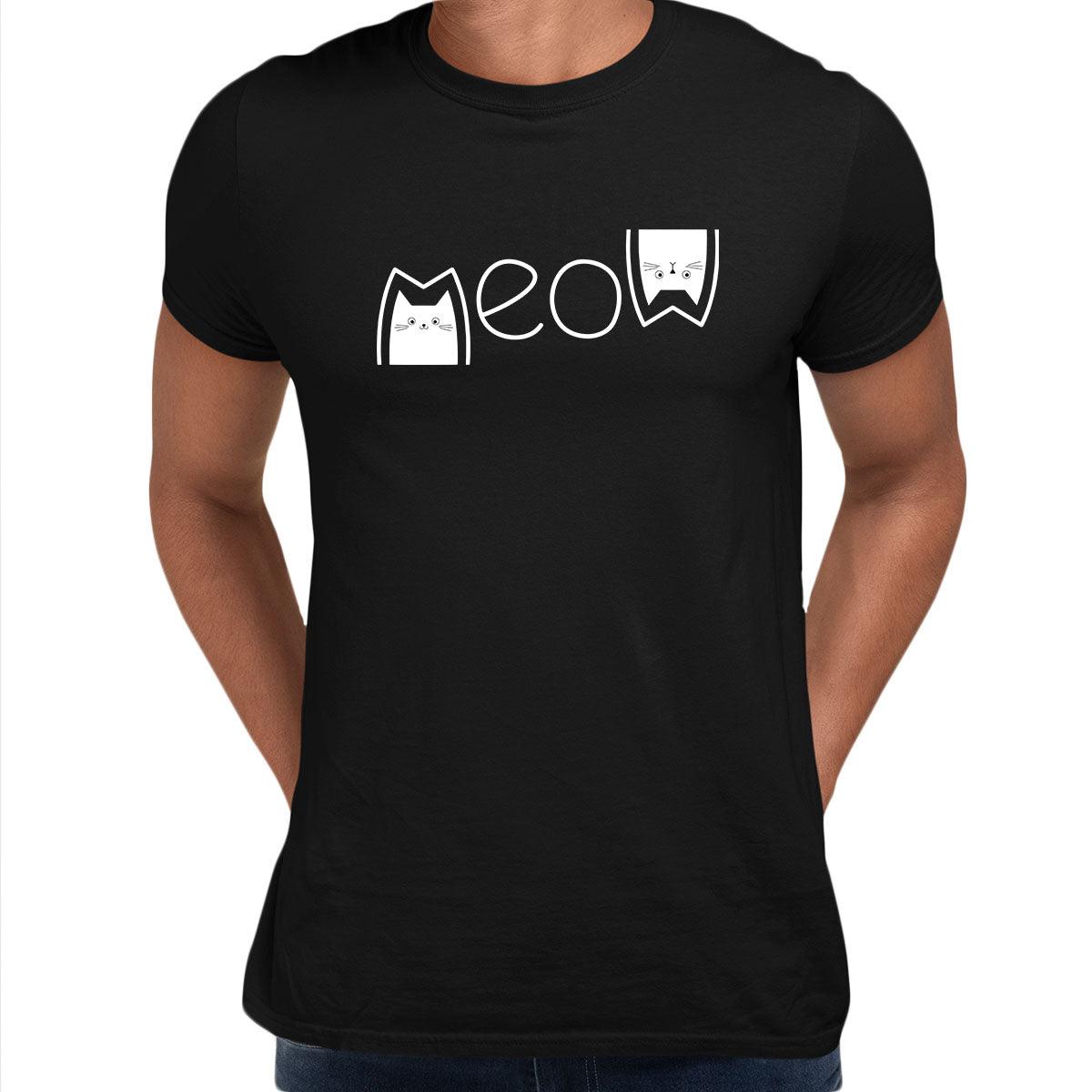 Graphic Cat Funny Presents Gifts For Ladies Tee Top Cool Unisex T-shirt - Kuzi Tees