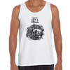 Grave Spooky Scary Skeleton Death Fast Delivery Unisex Tank Top - Kuzi Tees