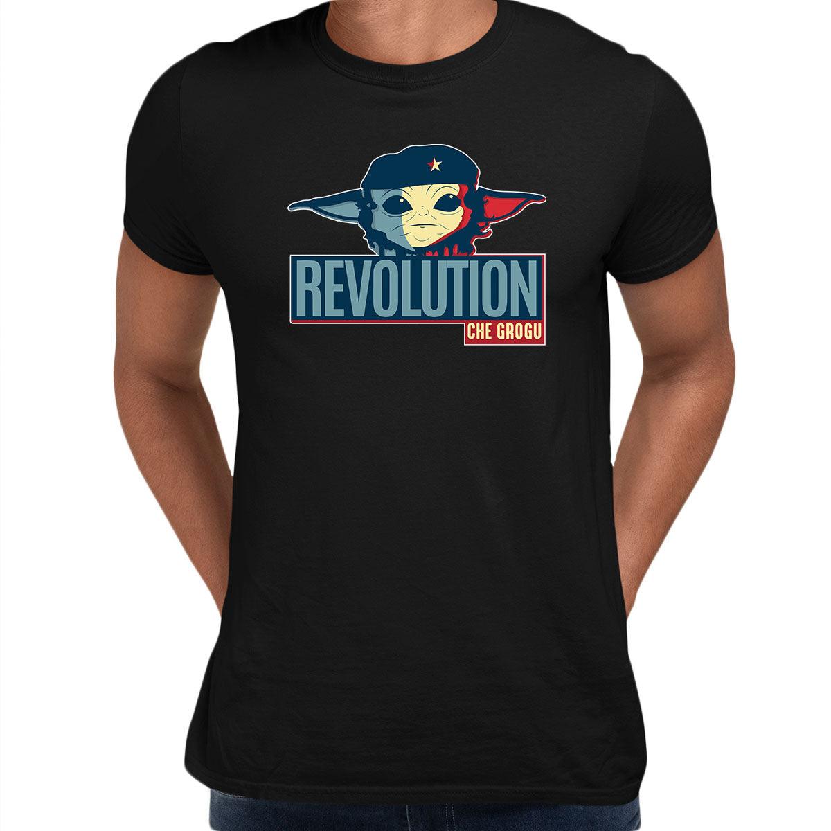 Grogu The Leader Tee Star Wars Mandalorian Movie 2022 Cotton Blend Mandalorian Grogu with Mando Unisex T-Shirt - Kuzi Tees