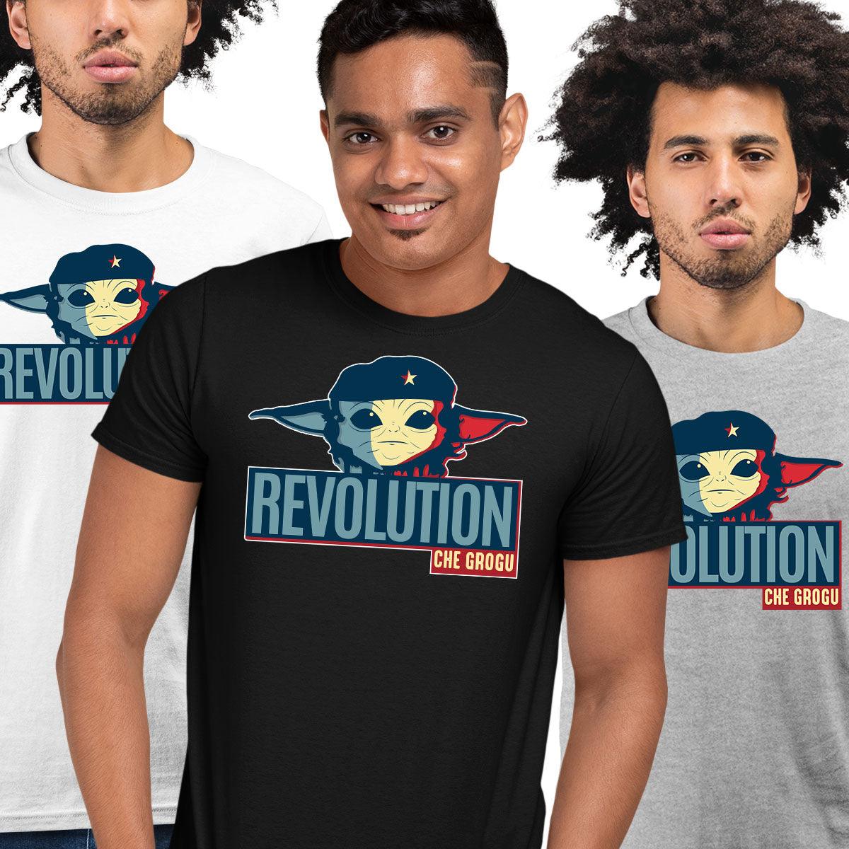 Grogu The Leader Tee Star Wars Mandalorian Movie 2022 Cotton Blend Mandalorian Grogu with Mando Unisex T-Shirt - Kuzi Tees